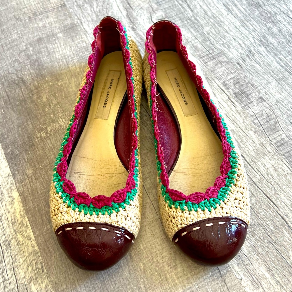 Marc Jacobs Crochet Flats Women’s Size 38